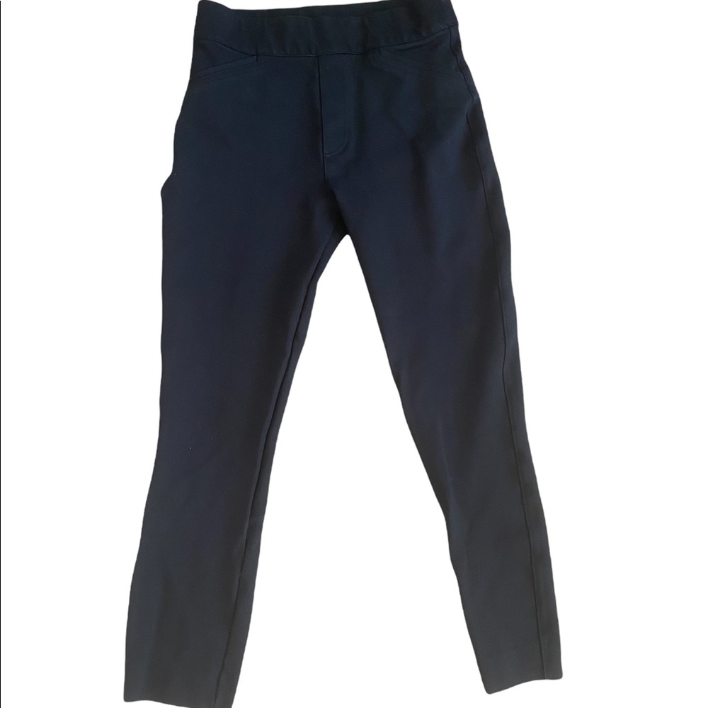 SPANX The Perfect Pant Ankle Backseam Skinny Black Size Small